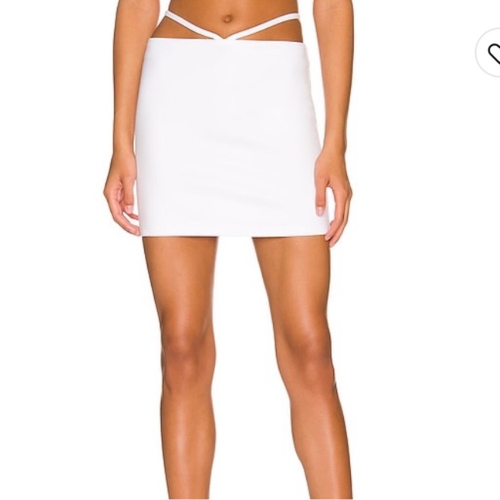 Like New superdown White Mini Skirt -Size S